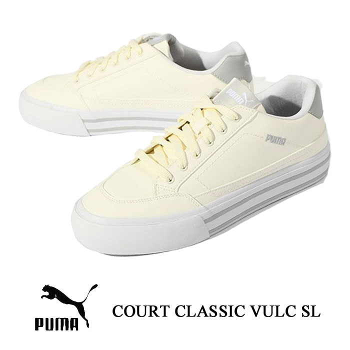 プーマ コート クラシック バルク SL PUMA COURT CLASSIC VULC SL 400274 靴 レディース スニーカー 400274-03