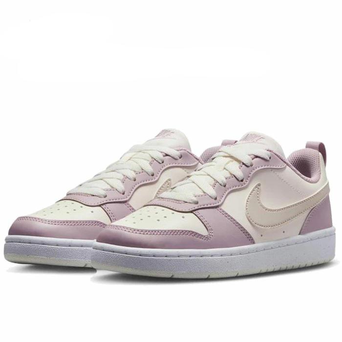 NIKE ナイキ COURT BOROUGH LOW RECRAFT GS コートボロー 置き目 リクラフト GS 白いこと DV5456 レディーススニーカー お坊っちゃんスニーカー キッズスニーカー 白スニーカー 置き目とり捨てる 通い 通学 心地よい お坊っちゃん 御姉さん DV5456-129