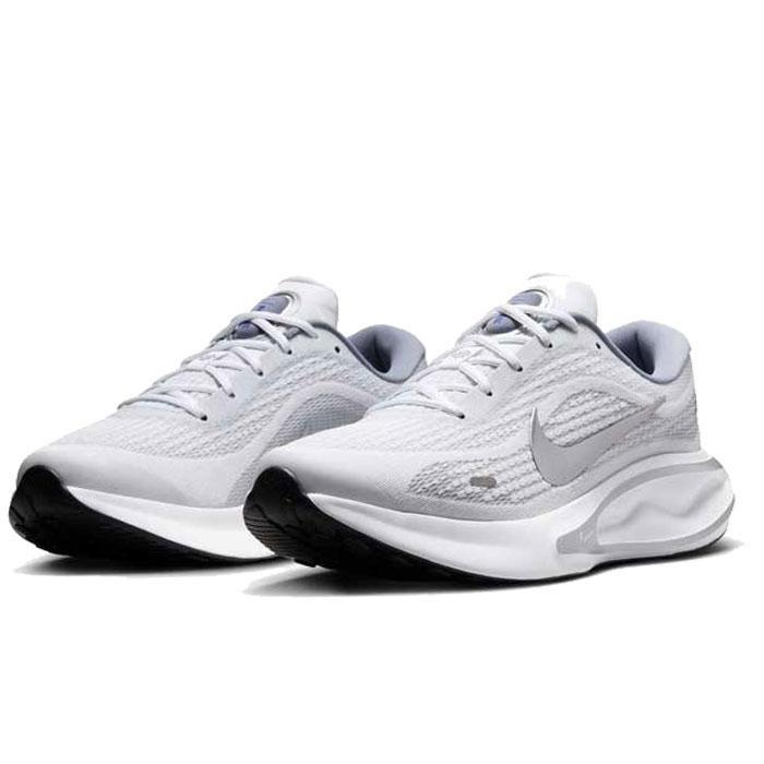 NIKE ナイキ ランニングシューズ メンズ JOURNEY RUN ジャーニーラン ホワイト FN0228 スニーカー 軽量 クッション 通気性 メッシュ ウォーキング ジョギング 運動靴 通学 部活 クラブ 通勤 FN0228-104｜くつサポ
