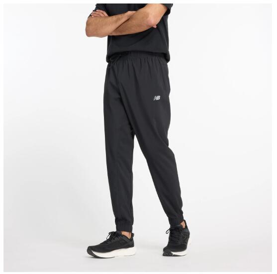 【ポイント最大20倍！お買い物マラソン限定！】ニューバランス Sport Essentials アクティブストレッチウーブンジョガー(レギュラー）メンズ ブラック【New Balance MT41011 BK】