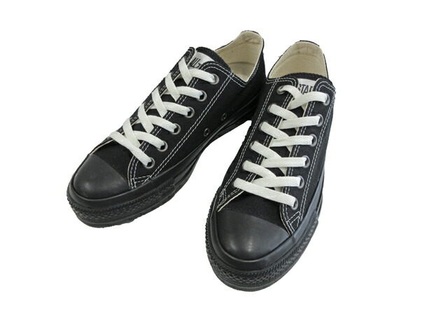 【ポイント最大20倍！お買い物マラソン限定！】CONVERSE ALL STAR (R) EY OX (ブラック/ブラック)