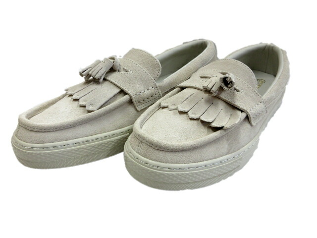 【マラソン制限事項！最大限度P20倍！】CONVERSE ALL STAR COUPE LOAFER SUEDE (沙子白いこと)