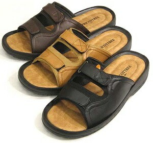 楽天市場 手軽なつっかけ メンズ 幅広軽量サンダル No 1100 くつん家