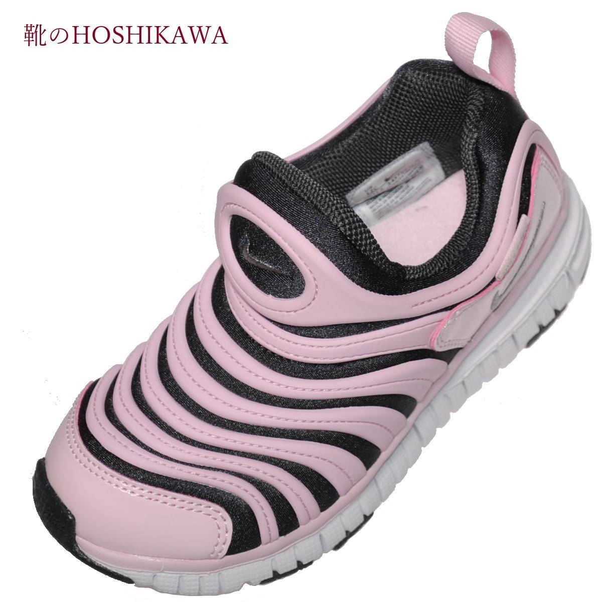 靴のhoshikawa Nike 027 ナイキ ダイナモフリー17cm 22cm キッズスリッポン スモークグレー Tajikhome Com