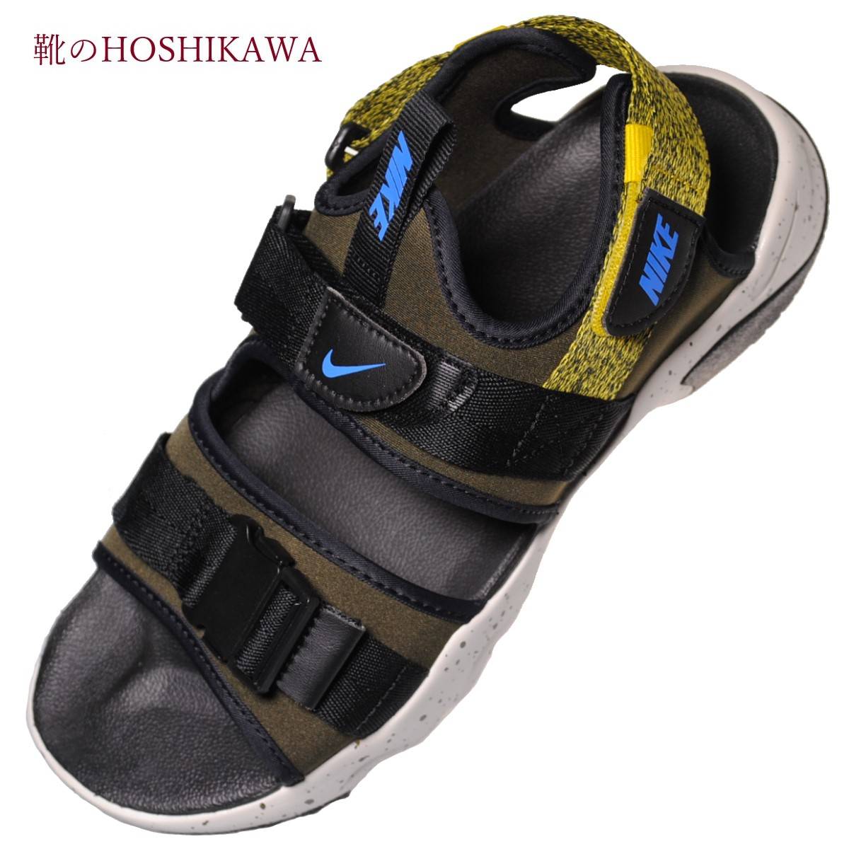 ナイキ Nike サンダル キャニオンサンダル ベルクロ オープントゥ 運動靴 靴のhoshikawa Nike Ci8797 ナイキ メンズ靴 キャニオン サンダル25cm 28cm スポーツサンダルカーゴカーキ メンズストラップ バックバンド 靴のｈｏｓｈｉｋａｗa店