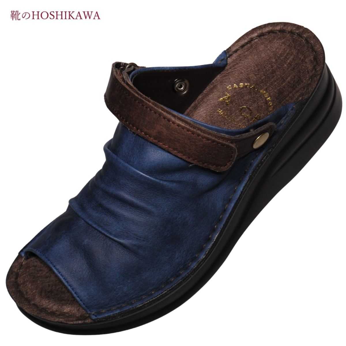 エーオーケー コンフォートサンダル 本革 厚底 4039 ミント S エーオーケー コンフォートサンダル 本革 厚底 4039 ミント S