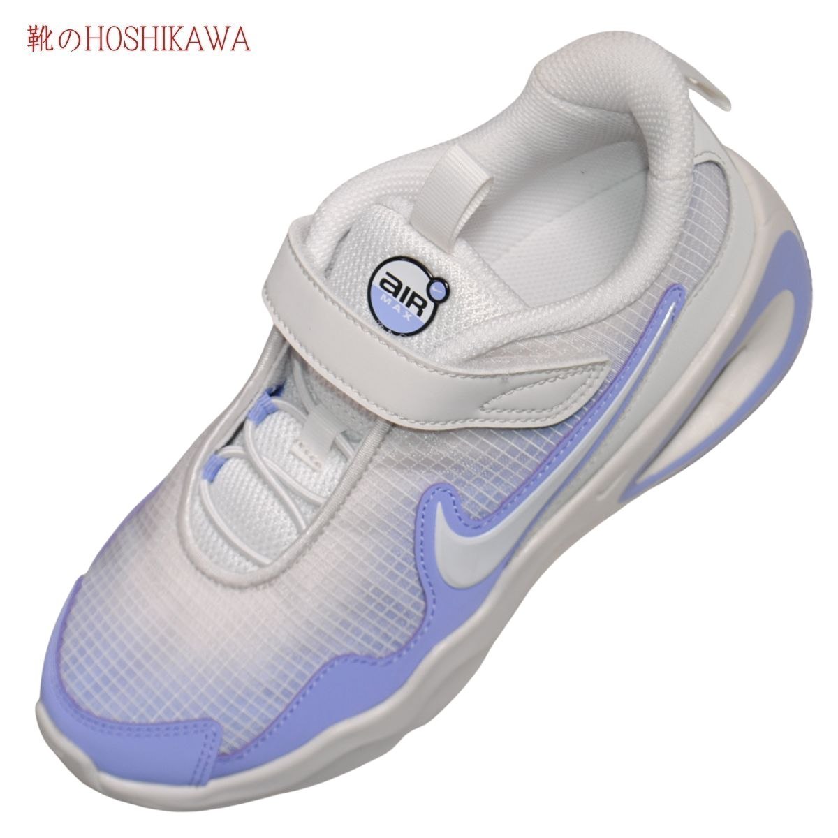 『NIKE FN4459』 16cm～22cm キッズ ナイキ AIR MAX NOVA スニーカー カジュアル プラチナティント/ホワイト-ライトシスル マジックテープ 運動靴