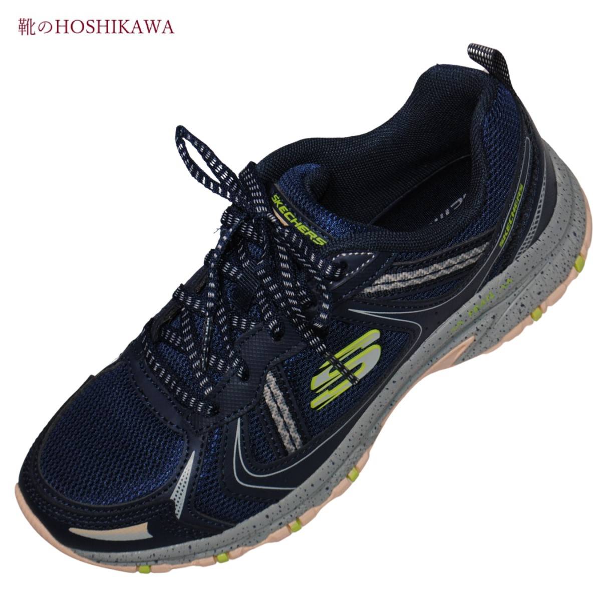 『SKECHERS SPORTL 149820』 ヒルクレストバストアドベンチャー 22cm～26cm ネイビー スニーカー 運動靴 合皮