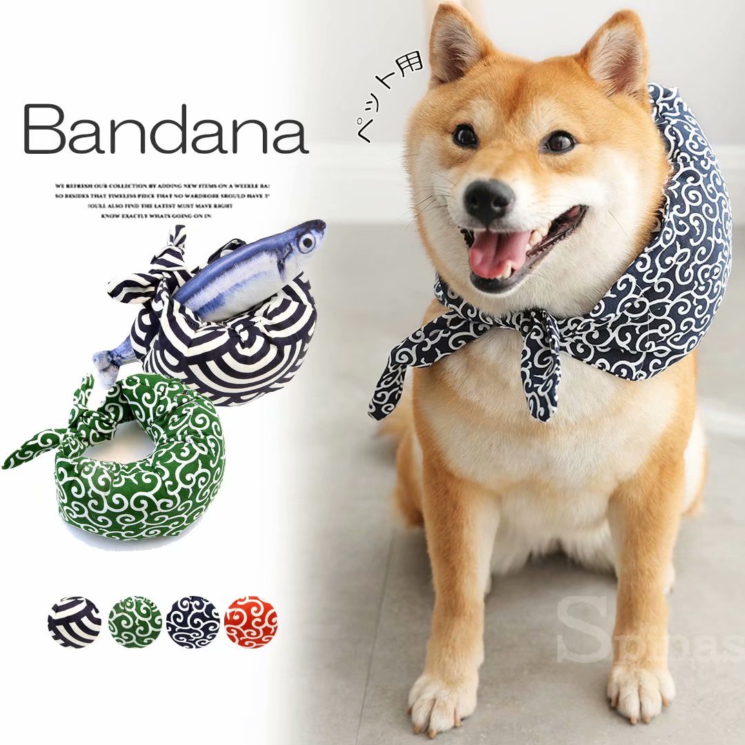 専用　ハンドメイド　耳付き　コロリン　ミニリュック型ポーチ　柴犬　唐草模様　緑 楽天市場】ペット用品 リュック唐草泥棒 M 犬・猫用品 お散歩