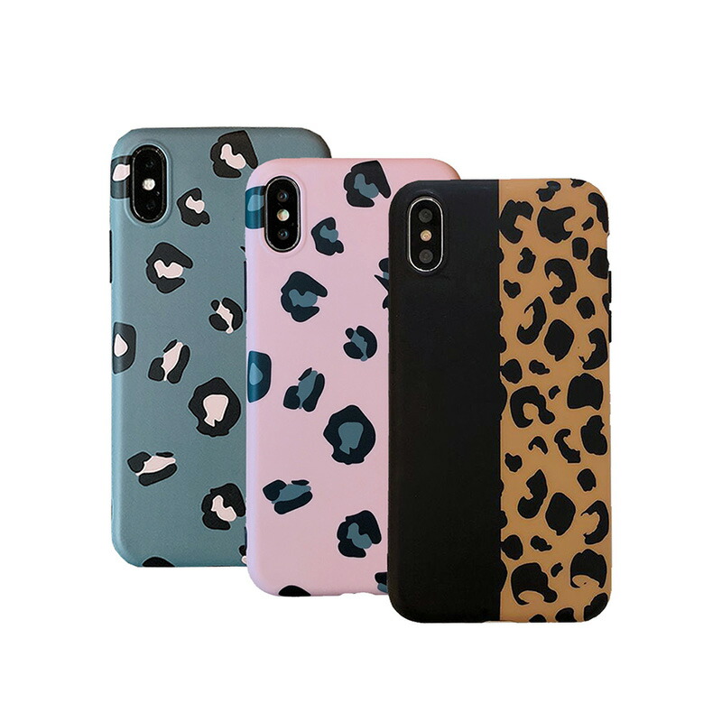 楽天市場】iPhone ケース セルロイド調 光沢 レオパード
