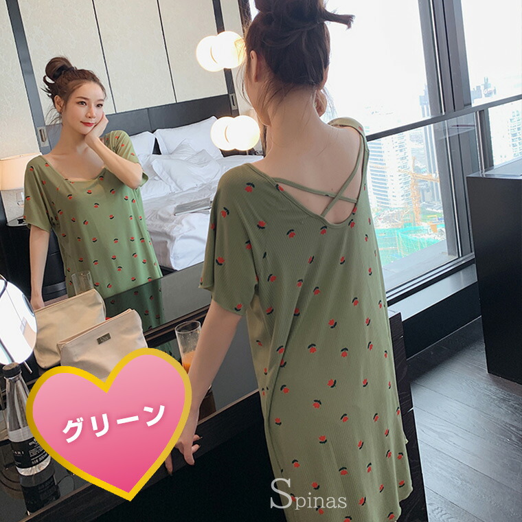 お家でかわいくリラックス 頑張りすぎない可愛らしさ ルームウェア ワンピース かわいい