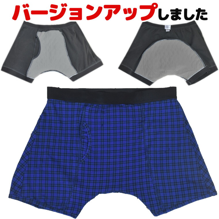 楽天市場】快適ボクサーパンツDX 軽失禁パンツ 7枚セット (1枚