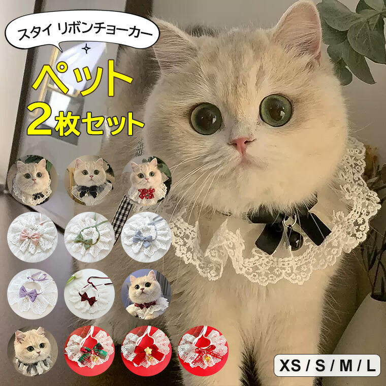 楽天市場】【送料無料】Coollooda 猫 首輪 ネコ 猫の首輪 レース