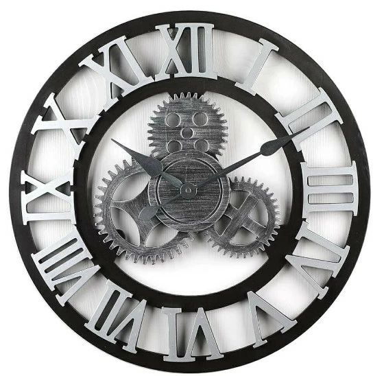 楽天市場】【送料無料】アンティーク 壁掛け時計 大型 ラージ 60cm