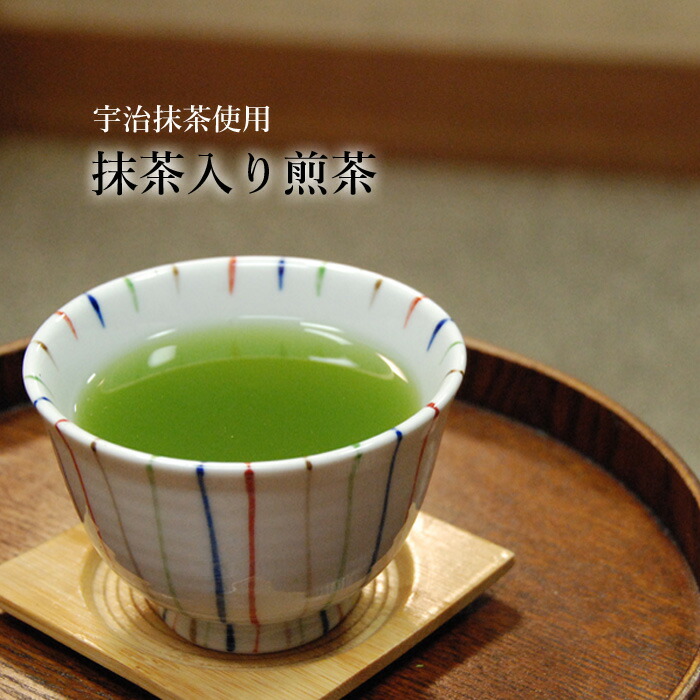 楽天市場 宇治抹茶使用 抹茶入煎茶100g入り 抹茶入り煎茶 抹茶 緑茶 煎茶 茶 京都 伝統 国産 日本茶 宇治茶 大和茶 八女茶 緑 抹茶ブレンド メール便 挽茶 お茶のくわ乃園 楽天市場店