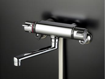 【ＫＶＫ公式】【ＫＦ８００ＴＲ２ＨＳ】<br>撥水サーモスタット式シャワー<br>２４０ｍｍパイプ付