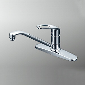 【KVK公式】【KM5091THS】流し台用シングルレバー式混合栓(撥水)|KVK AQUA SHOP