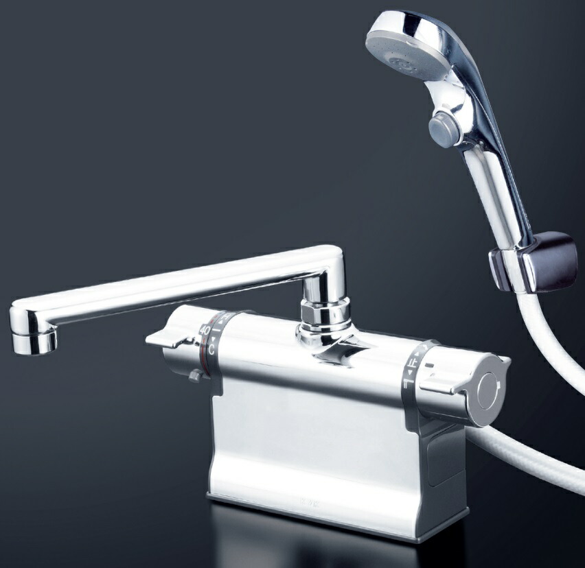 楽天市場】【KVK公式】【KF3011T】デッキ形サーモスタット式