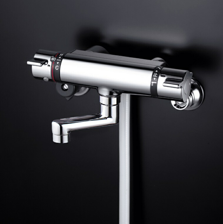 KVK サーモスタット式シャワー KF800TNN 即納⁄全国送料無料 KVK サーモスタット式 シャワー 混合