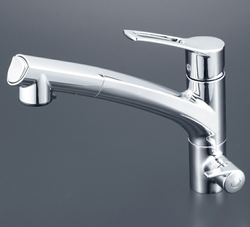 【ＫＶＫ堅苦しさ】【ＫＭ５０６１ＮＣＫ】\u003cBR\u003e浄水器専用シングル生き胆式シャワー付結びあわせる栓（シャワー引出式）長住協致しかた キッチン用水栓金具-木材・建築資材・設備