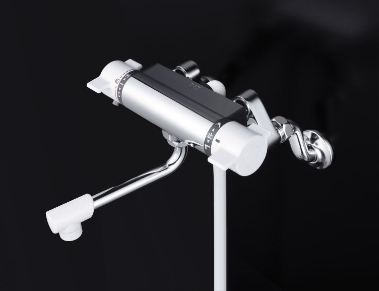 【ＫＶＫ公式】【ＫＦ８００Ｕ】<br>取替用サーモスタット式シャワー