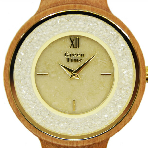超お買い得 グリーンタイム ガーデンバリア 黒の奇跡 ウルフピー Greentime Strass Zw0b レディース 木製 腕時計 チェリー チェリー 正規輸入品 あっと解消 店イタリアの腕時計ブランドgreentime 天然木の腕時計 ストラスモデル ケース径39mm大好評セール