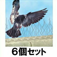 防鳥 資材 【バードスパイク(長さ30cm×10本入) ×6個セット】 鳥 飛来 防止 対策 屋上 ビル マンション|あっと解消 店