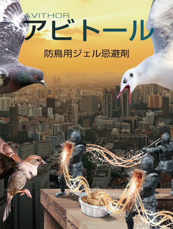 業務用 鳥忌避剤 アビトール 虫どろぼう 3ケース 18本 ノズル コケそうじ 受け皿付き あっと解消 店ハト スズメ等の飛来防止に ドッグラン 防鳥用ジェル忌避剤 必要品 即出荷可ランキング1位 正規激安 人気ショップメーカー直送が最安値挑戦 人気