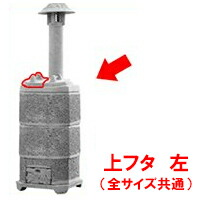 燃焼させる炉 景観籠部分品 身寄り用 【部分品 上フタ 左】 燃焼させるろ 燃焼させる器 ※代引不可