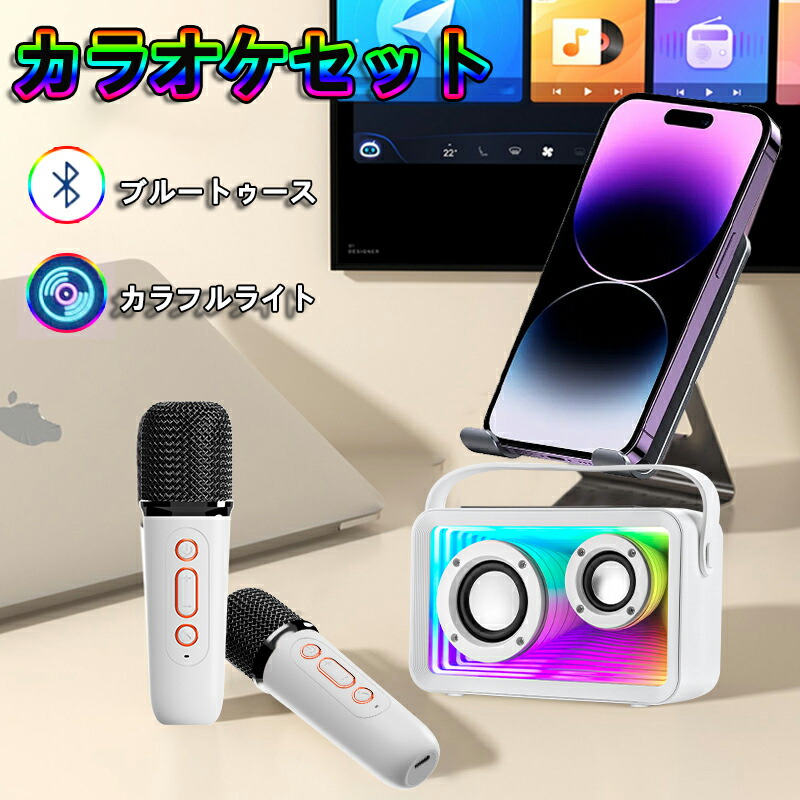 楽天市場】＼SALE限定10%off／【マイク2本】カラオケセット