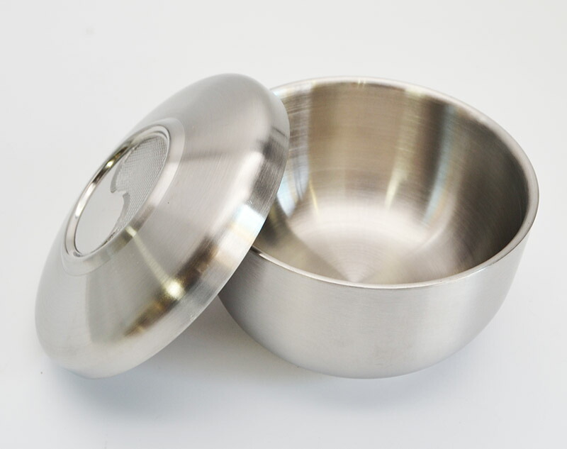 楽天市場】韓国食器 15cm 2重スタック皿 シルバー ステンレス 小皿