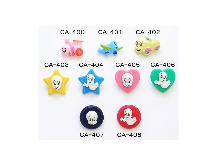 楽天市場 在庫限りキャラクターボタン Casper キャスパー 京都カナリヤ手芸店