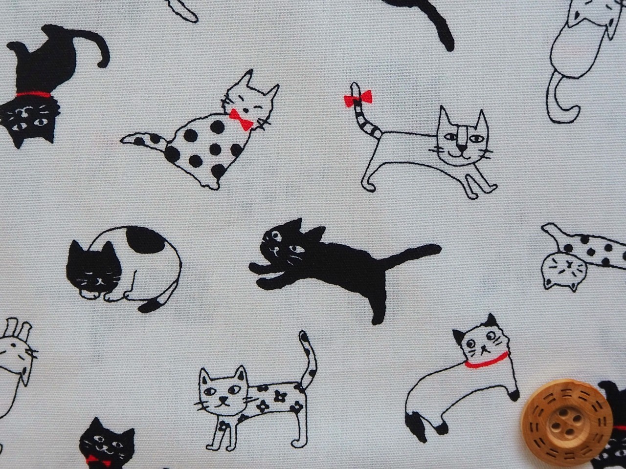 楽天市場 コットン ツイル生地 布 密集ネコ ニャンコ ｋｔｓ６８８７ 動物柄 ねこ 猫 コットンこばやし 商用利用可能 京都カナリヤ手芸店