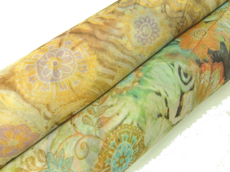 楽天市場】【20%OFF】 生地【 シルク生地 花柄 】 本絹 シルク100