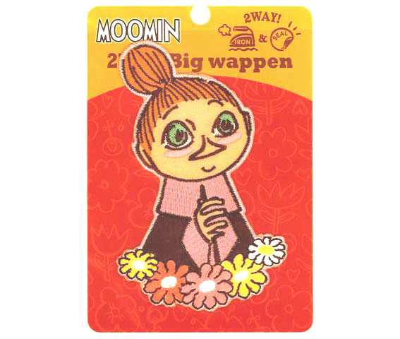 楽天市場 ｍ０１ｙ９２１４ キャラクターワッペン アップリケ ムーミン Moomin ミムラねえさん ビッグワッペン 京都カナリヤ手芸店