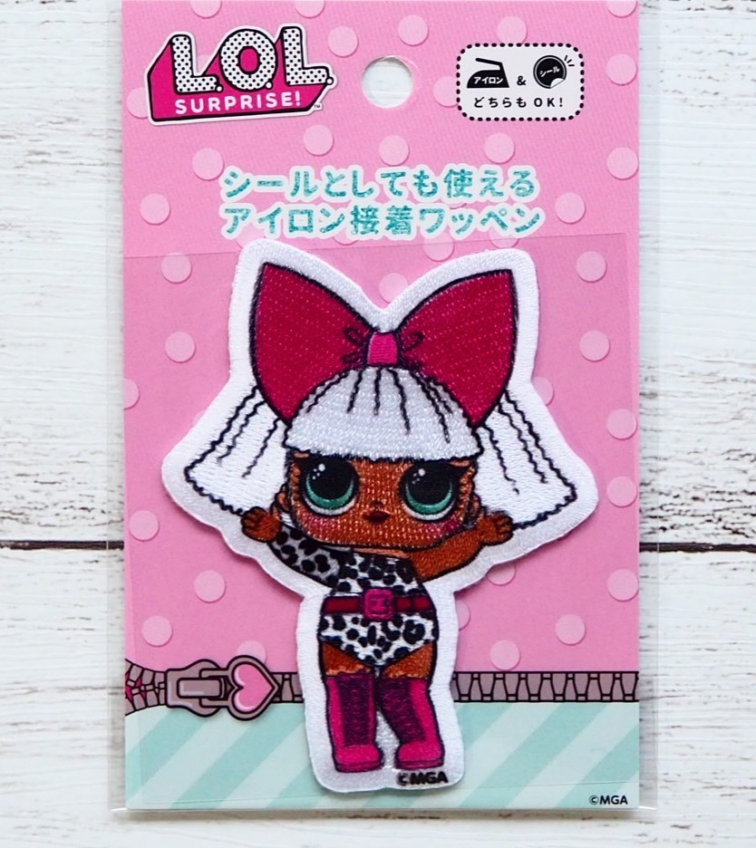 楽天市場 キャラクターワッペン アップリケ L O L サプライズ ｌｏｌ ２ Diva ディーバ 京都カナリヤ手芸店