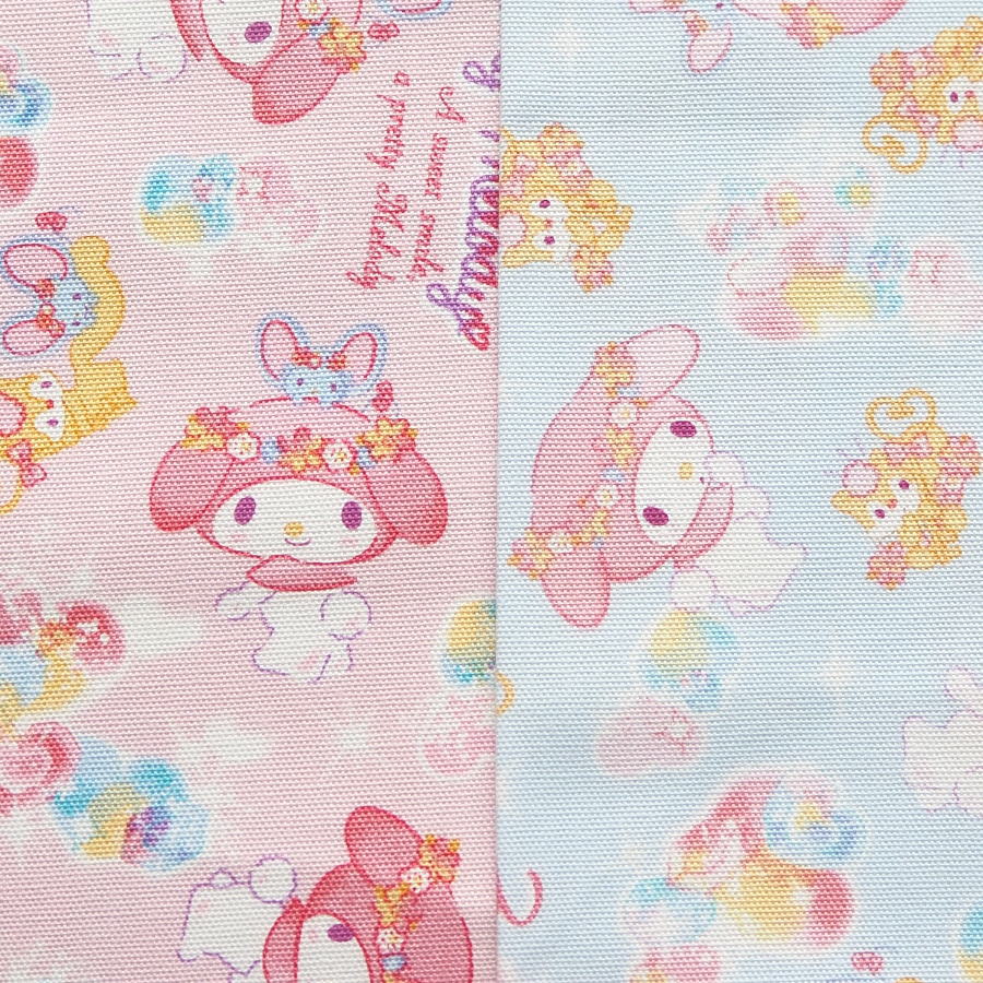 楽天市場 キャラクター オックス生地 布 サンリオ マイメロディ ｍｍジュエル ７８１１３２ ７８１１４９ 21年 入園入学 商用利用不可 京都カナリヤ手芸店