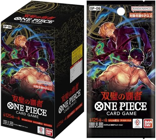楽天市場】BANDAI ONE PIECEカードゲーム 双璧の覇者 OP-06 BOX 新品