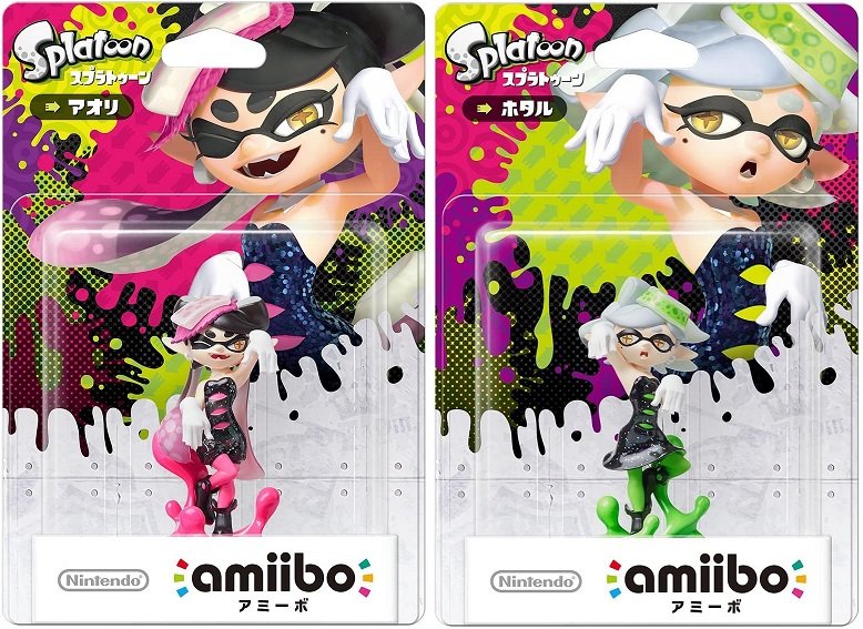 任天堂 - amiibo  スプラトゥーン 4点セット　アオリ　ホタル　ヒメ　イイダ 4種セット] amiibo アオリ + ホタル ヒメ イイダ (スプラ