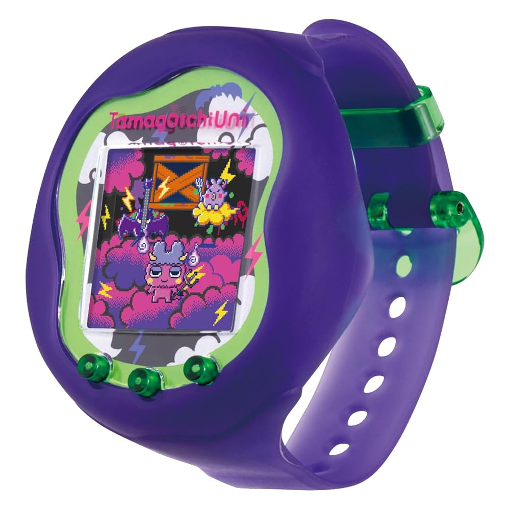 たまごっちユニ Amazon | バンダイ(BANDAI) Tamagotchi Uni Purple 対象年齢 6才