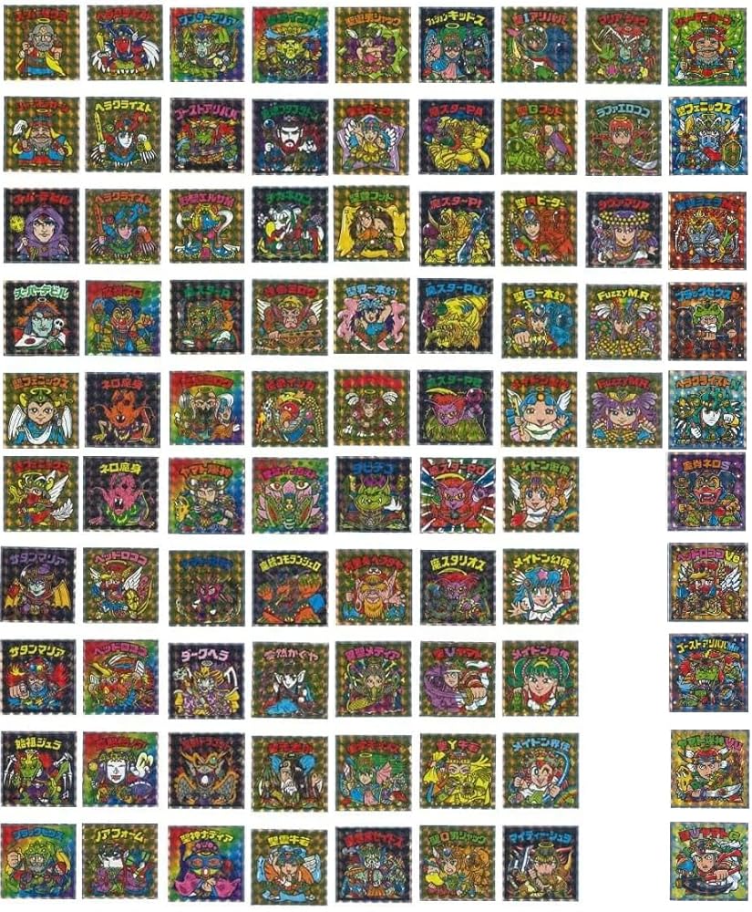 ヘッドだらけのビックリマン　50枚セット　ダブりなし 悪魔VS天使 40周年記念商品 第2弾！歴代ヘッドキャラクターが大