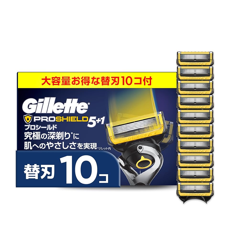 楽天市場】☆ ジレット プロシールド マニュアル Gillette 本体 替刃3