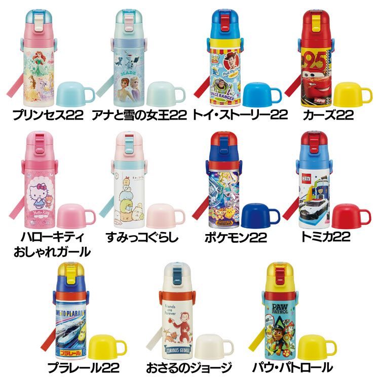 日本製 2ウェイ おさるのジョージ 2way ステンレスボトル 420ml - 通販