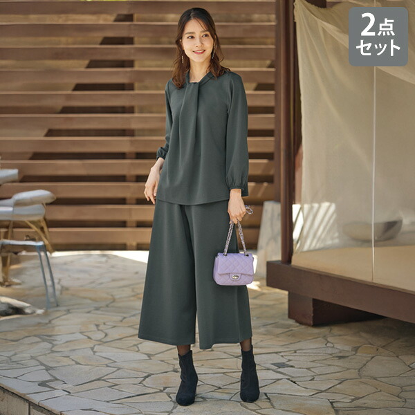 楽天市場】おしゃれ 上下セット レディース 秋冬 / リラックス