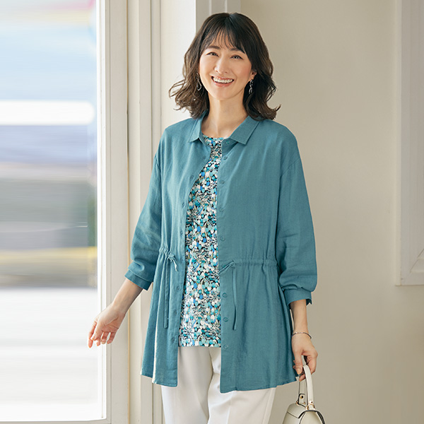 ブラウス シャツ レディース おしゃれ 春夏 ミセス シニア ファッション 40代 50代 60代 70代 80代 七分袖タックペプラムブラウス ブラウス シャツ レディース おしゃれ 春夏 ミセス シニア