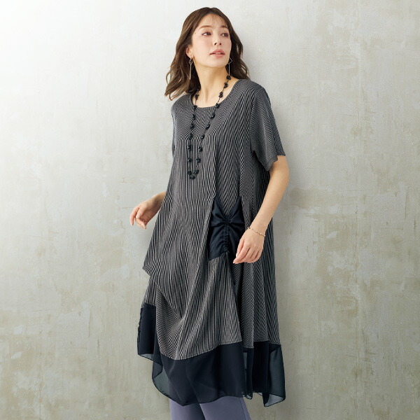 楽天市場】ミセスファッション おしゃれ 大人 ワンピース