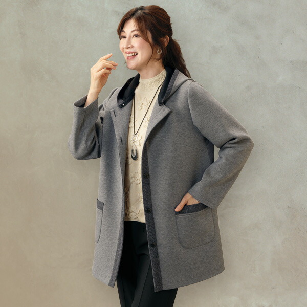 楽天市場】大人 おしゃれ アウター ミセスファッション レディース