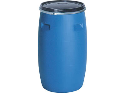 ドラム缶　プラスチックドラム（オープンタイプ）ＰＤＯ２００Ｌ&minus;１｜京都空罐店