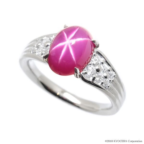 楽天市場】スタールビー リング 1.0ct Pt900 : ubazakura