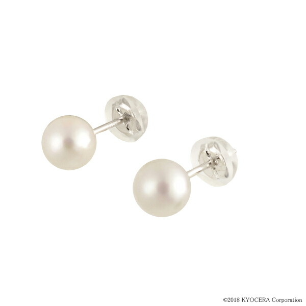 楽天市場】真珠 パール ピアス プラチナ アコヤ真珠 9.0mm〜9.5mm
